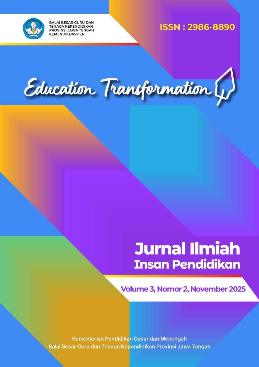 					Lihat Vol 3 No 2 (2025): Education Transformation
				